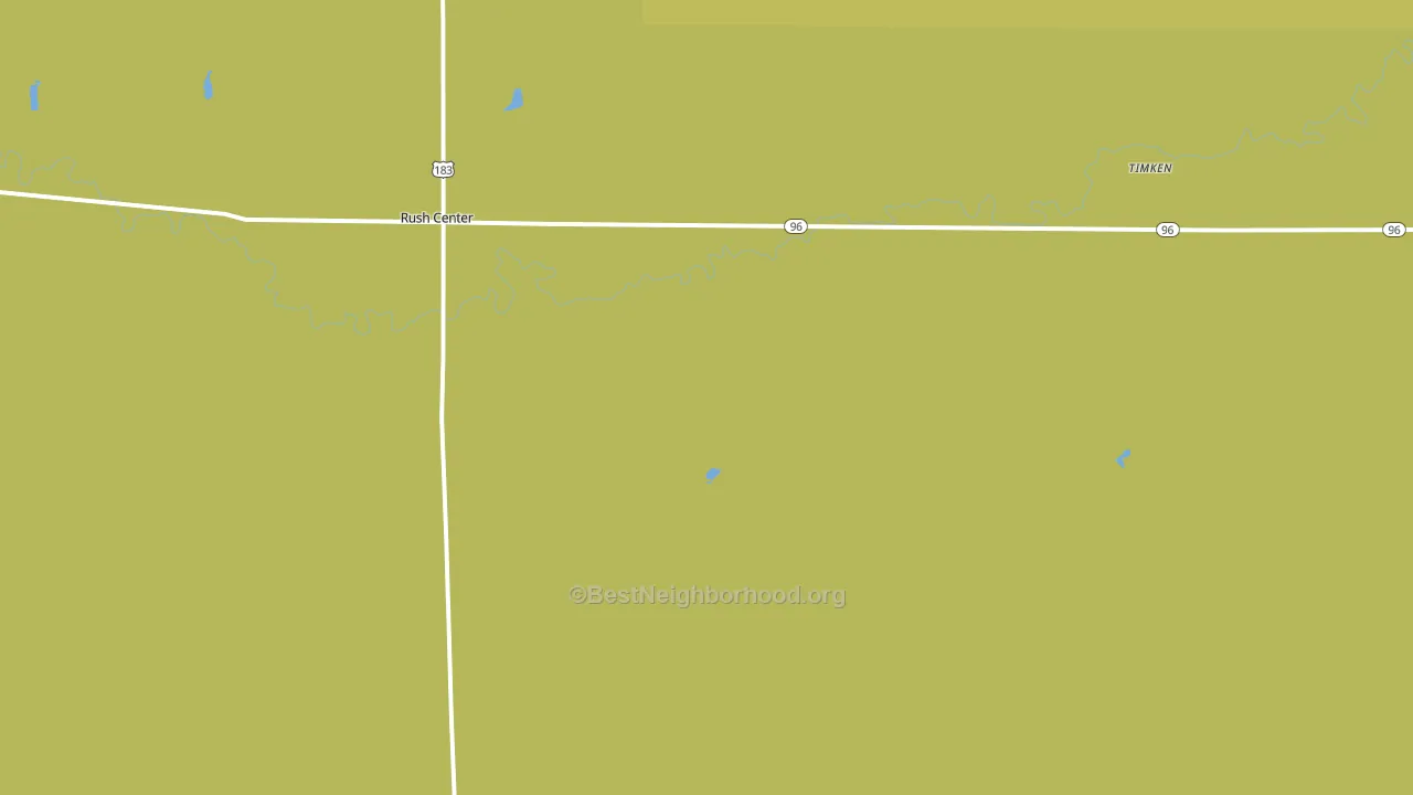 67575, KS block-group voter-turnout map