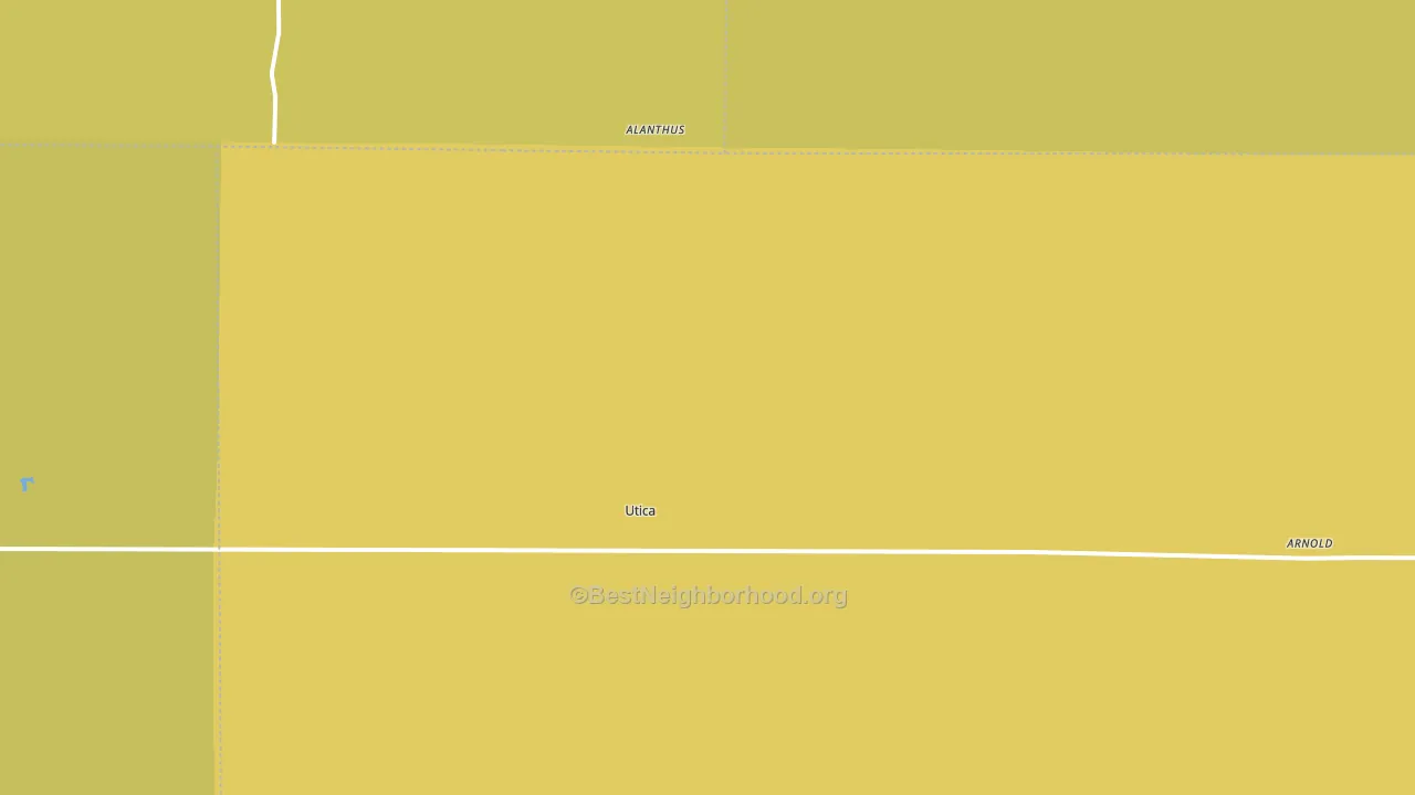 67584, KS block-group voter-turnout map