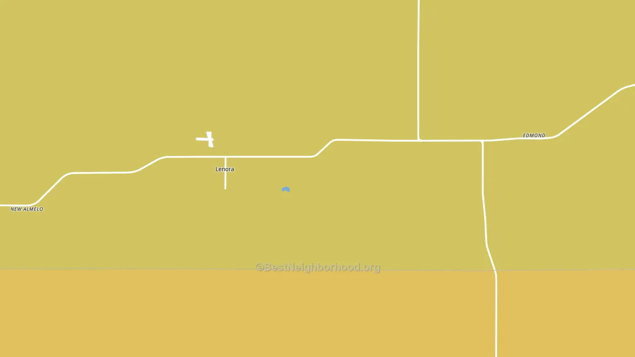 67645, KS block-group voter-turnout map