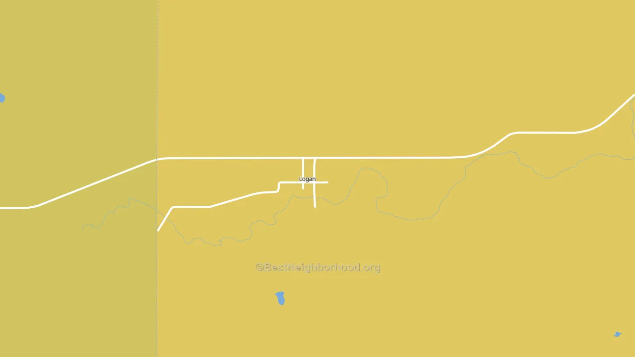 67646, KS block-group voter-turnout map