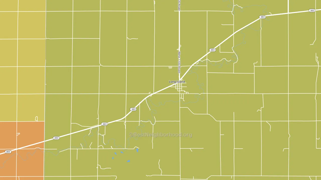67647, KS block-group voter-turnout map