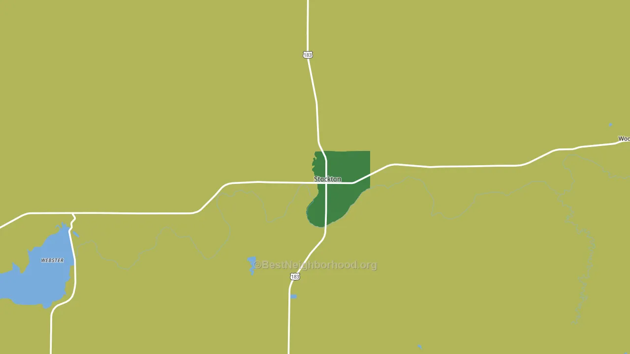 67669, KS block-group voter-turnout map