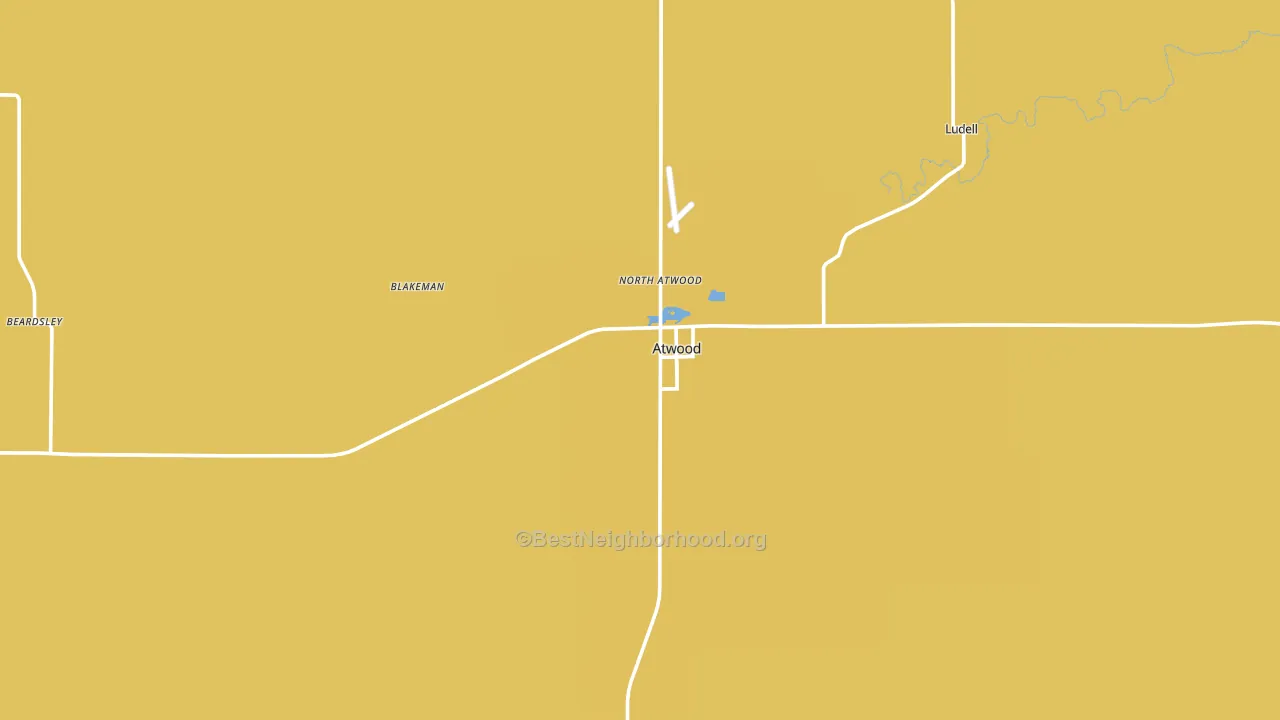 67730, KS block-group voter-turnout map