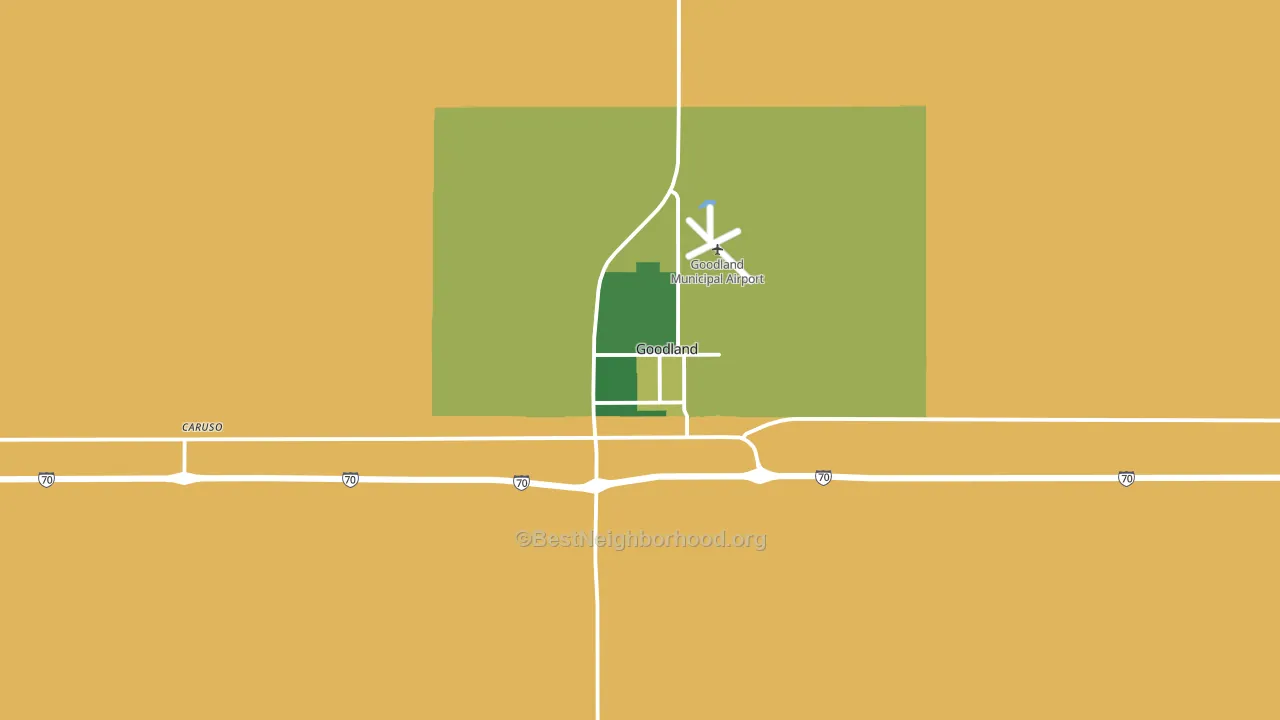 67735, KS block-group voter-turnout map