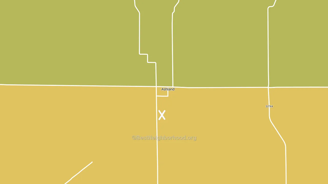 67831, KS block-group voter-turnout map
