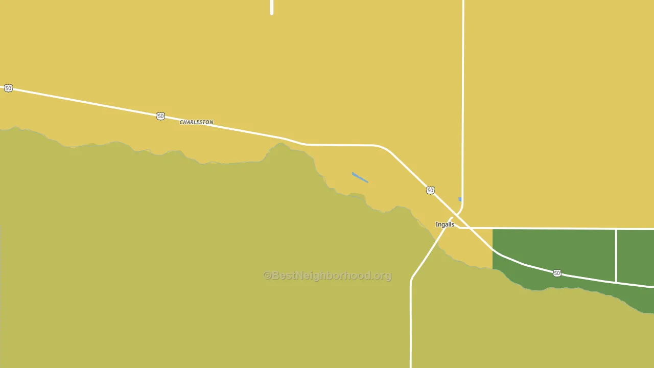 67853, KS block-group voter-turnout map