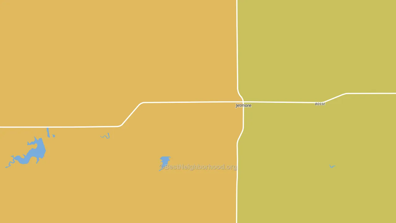 67854, KS block-group voter-turnout map