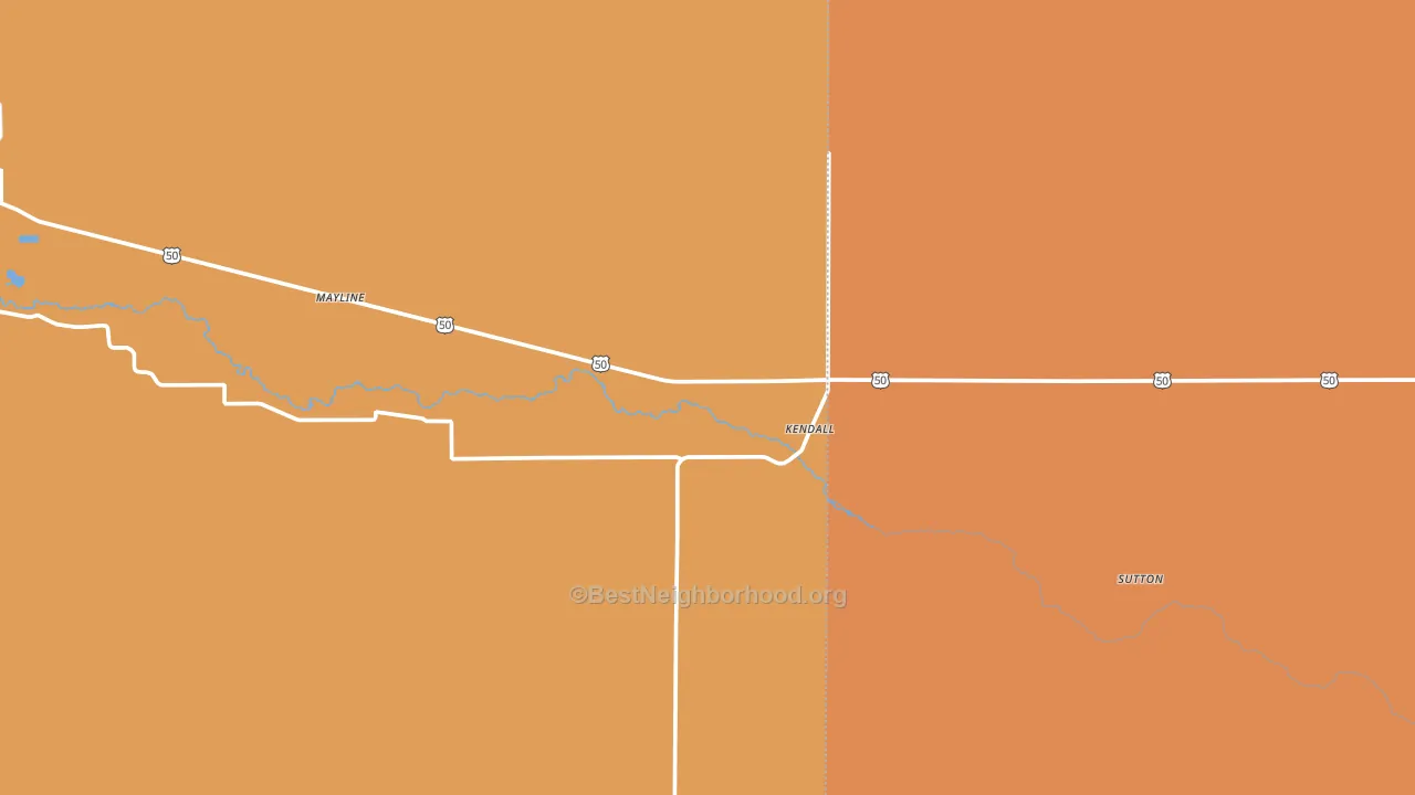 67857, KS block-group voter-turnout map
