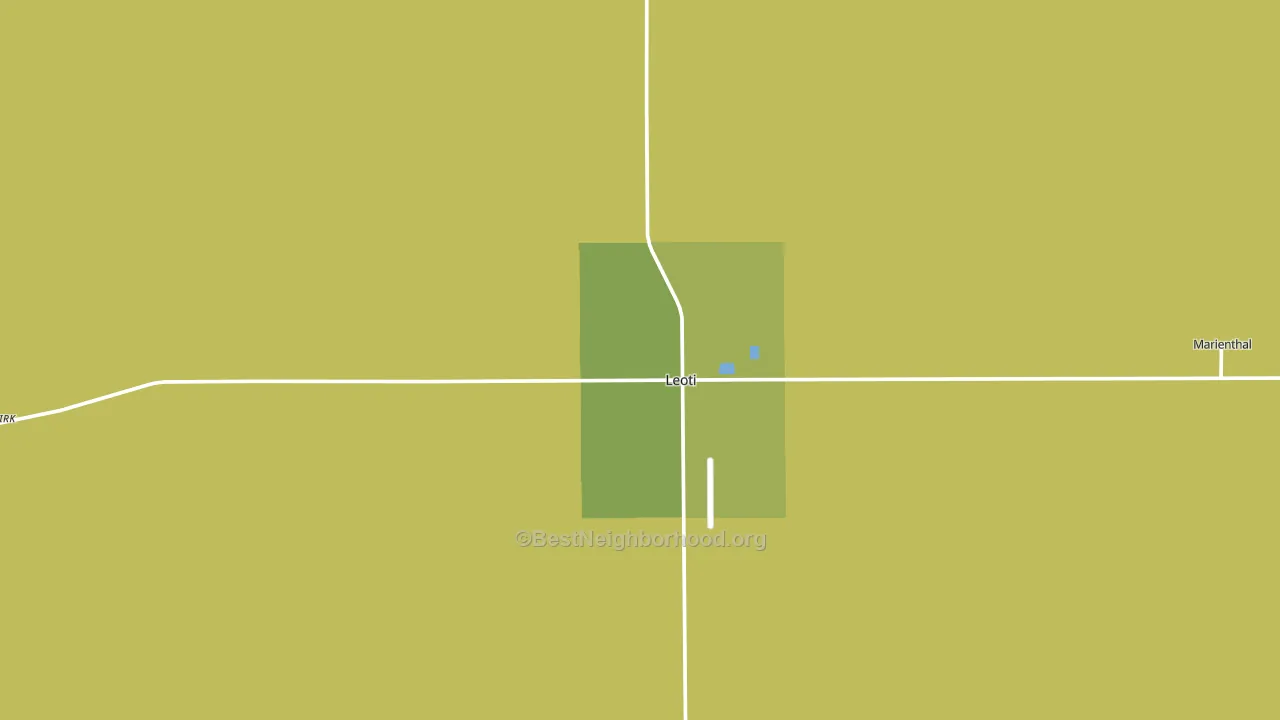67861, KS block-group voter-turnout map