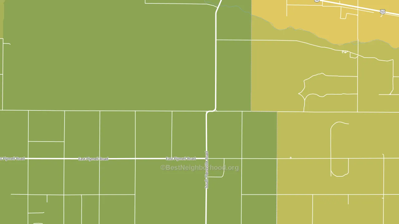 67868, KS block-group voter-turnout map