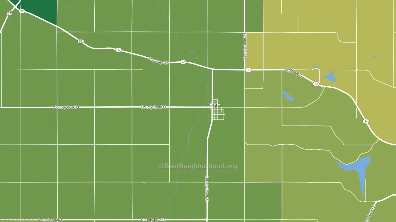 68019, NE block-group voter-turnout map