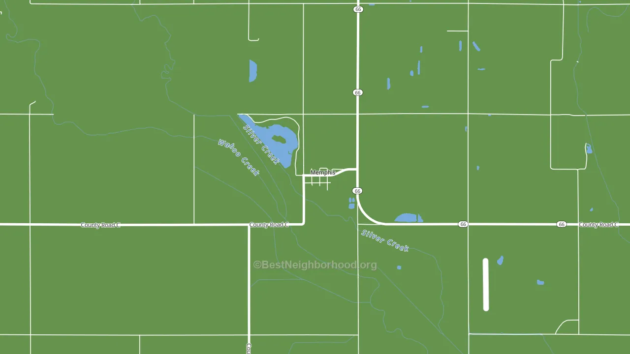68042, NE block-group voter-turnout map