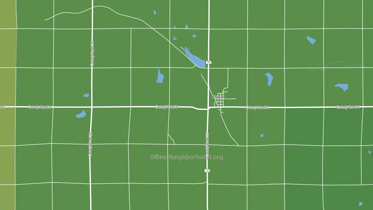 68050, NE block-group voter-turnout map