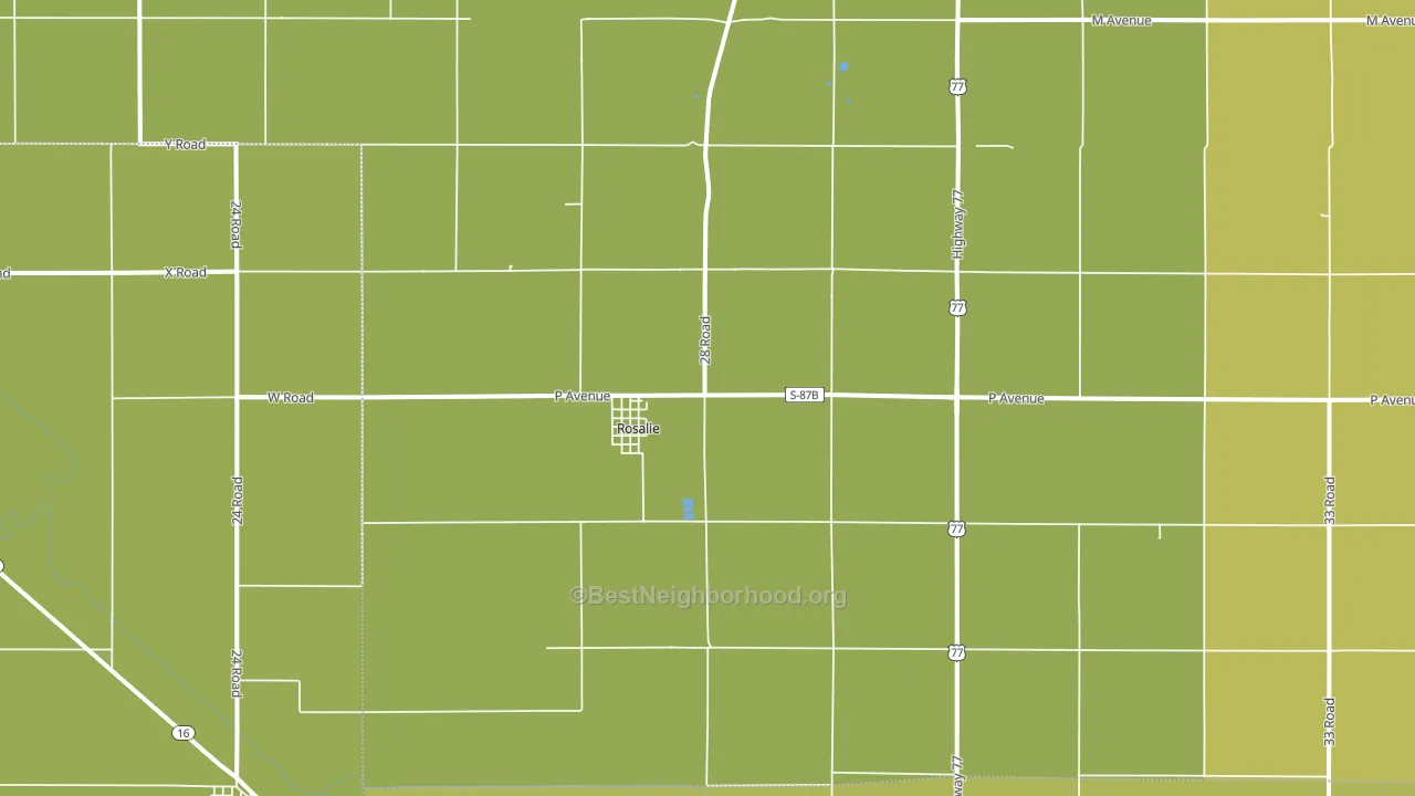 68055, NE block-group voter-turnout map