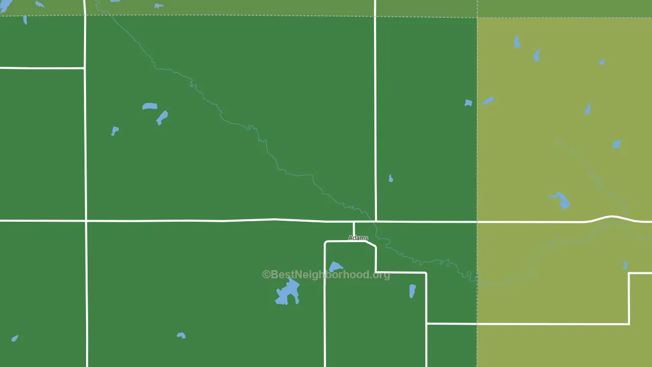 68301, NE block-group voter-turnout map