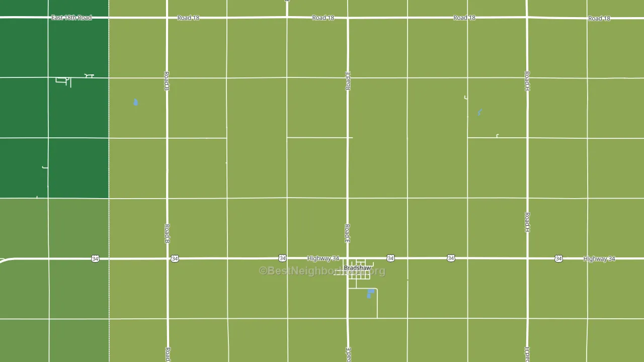 68319, NE block-group voter-turnout map