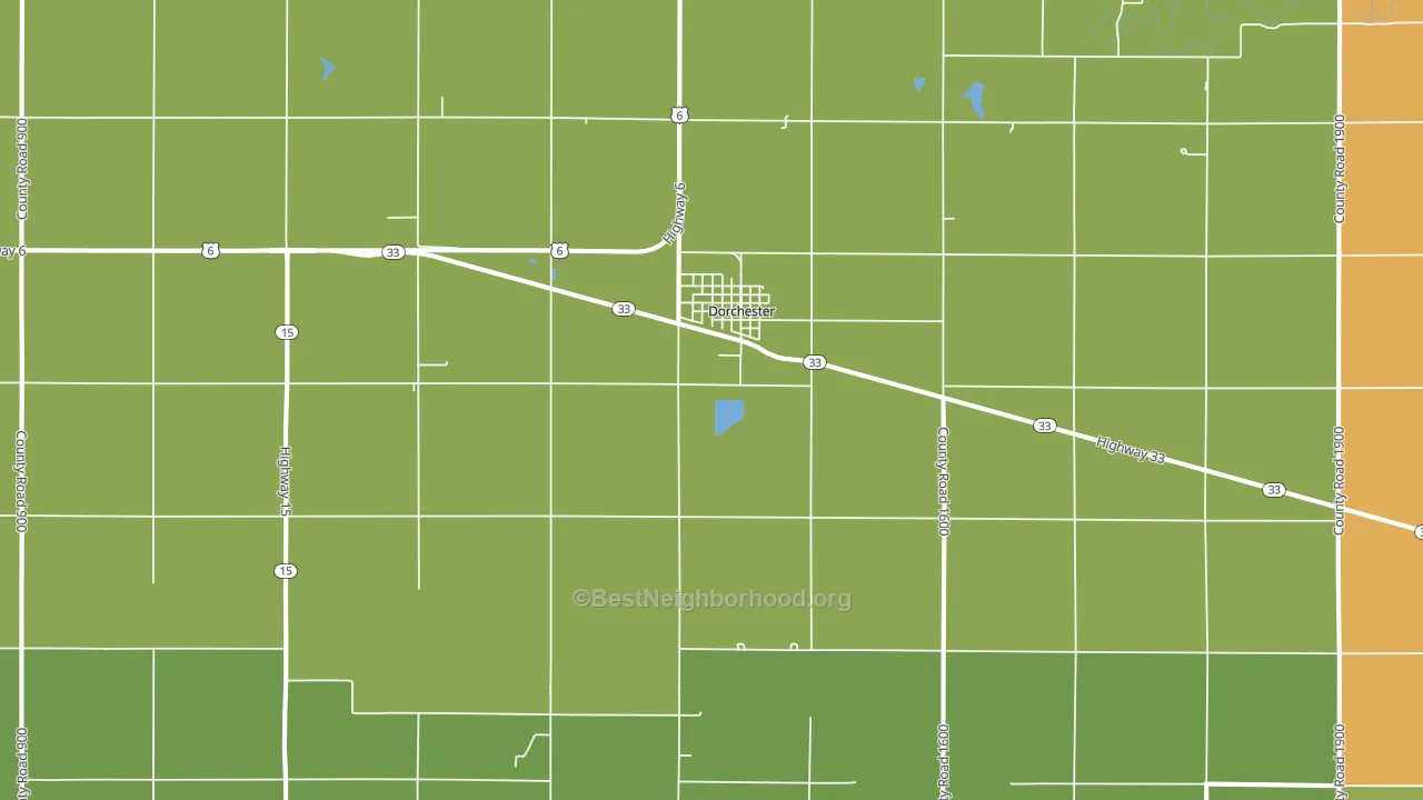 68343, NE block-group voter-turnout map