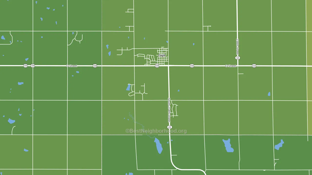68347, NE block-group voter-turnout map