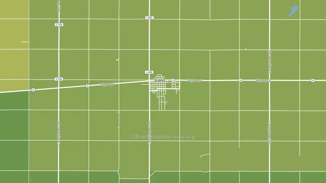 68359, NE block-group voter-turnout map
