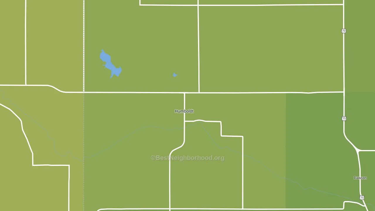 68376, NE block-group voter-turnout map