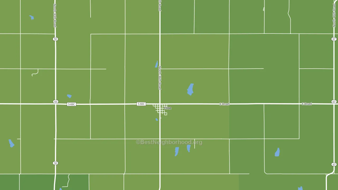 68417, NE block-group voter-turnout map