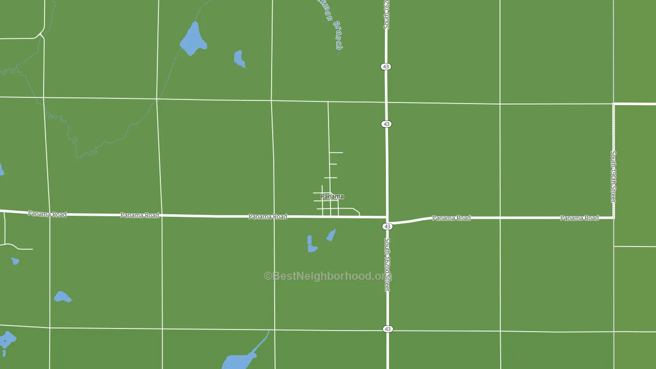 68419, NE block-group voter-turnout map