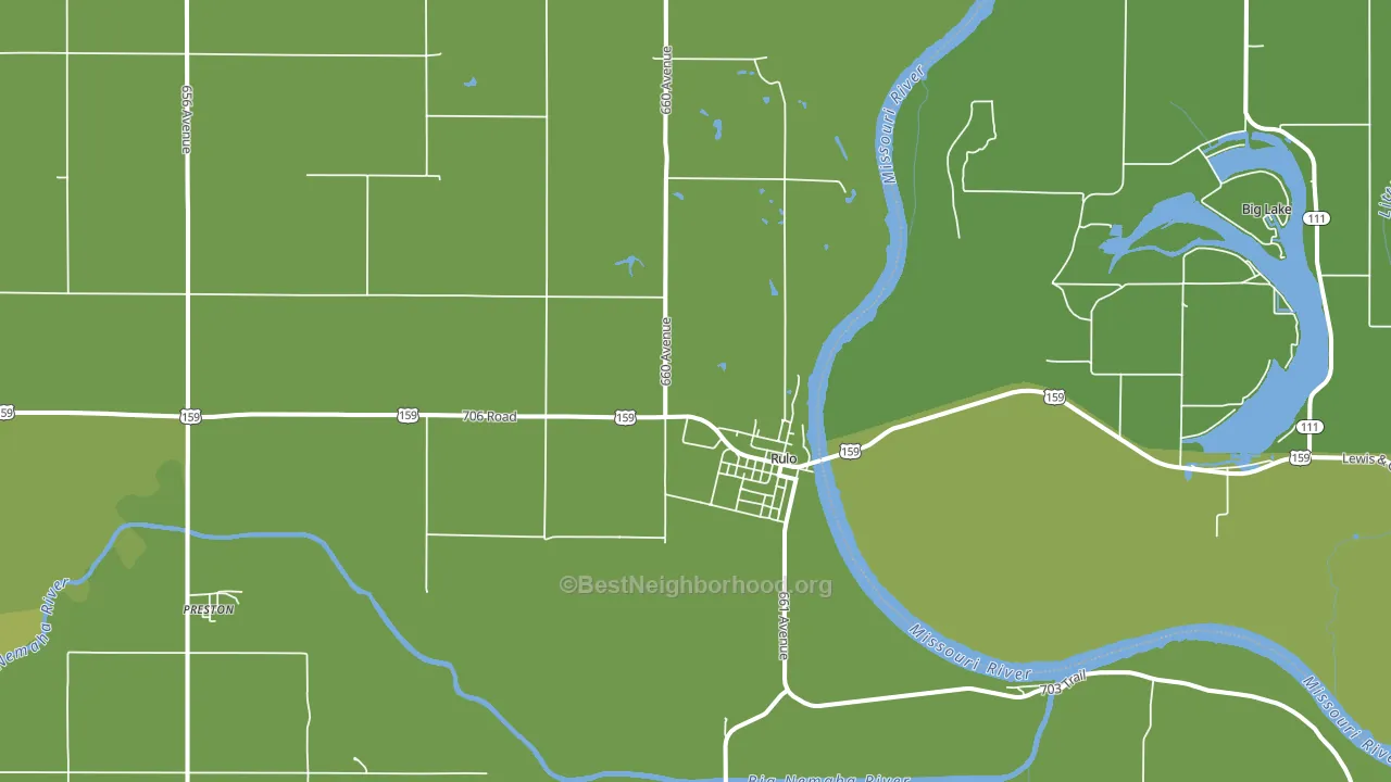 68431, NE block-group voter-turnout map