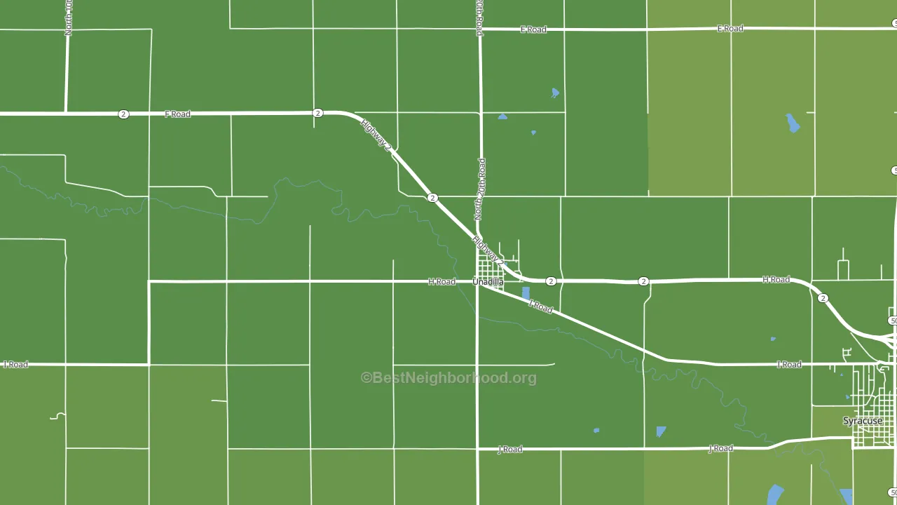 68454, NE block-group voter-turnout map