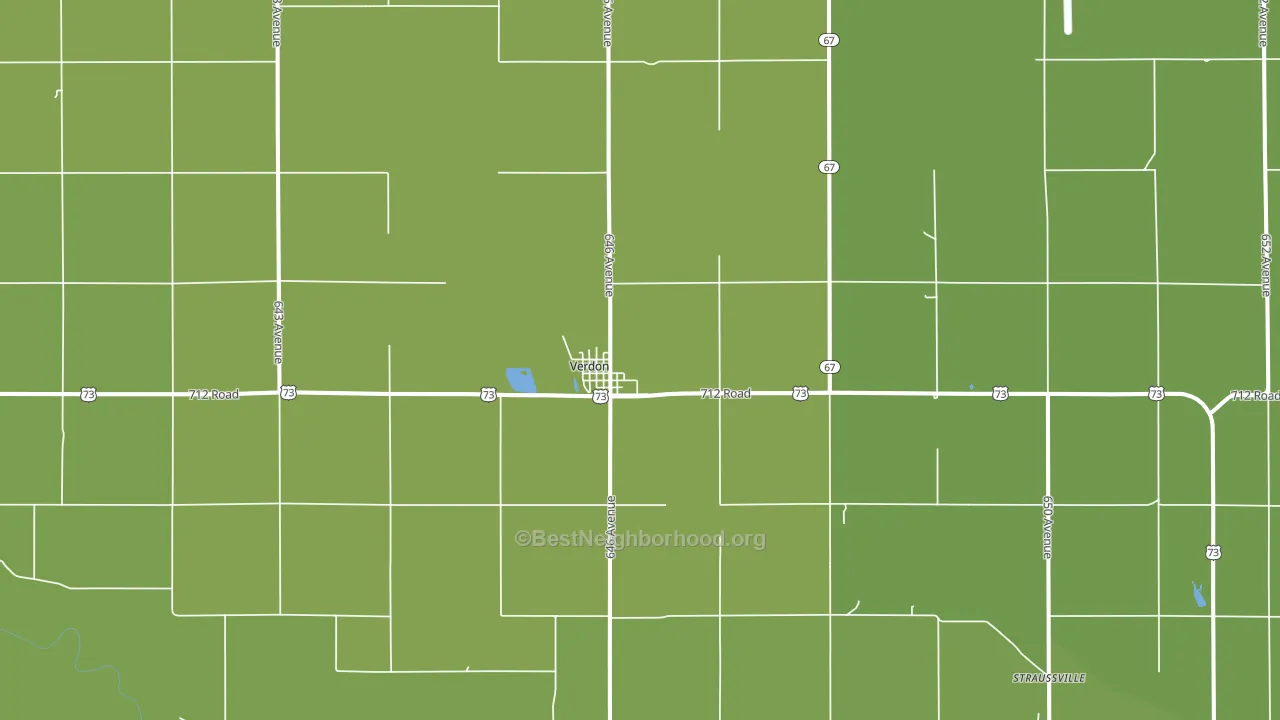 68457, NE block-group voter-turnout map