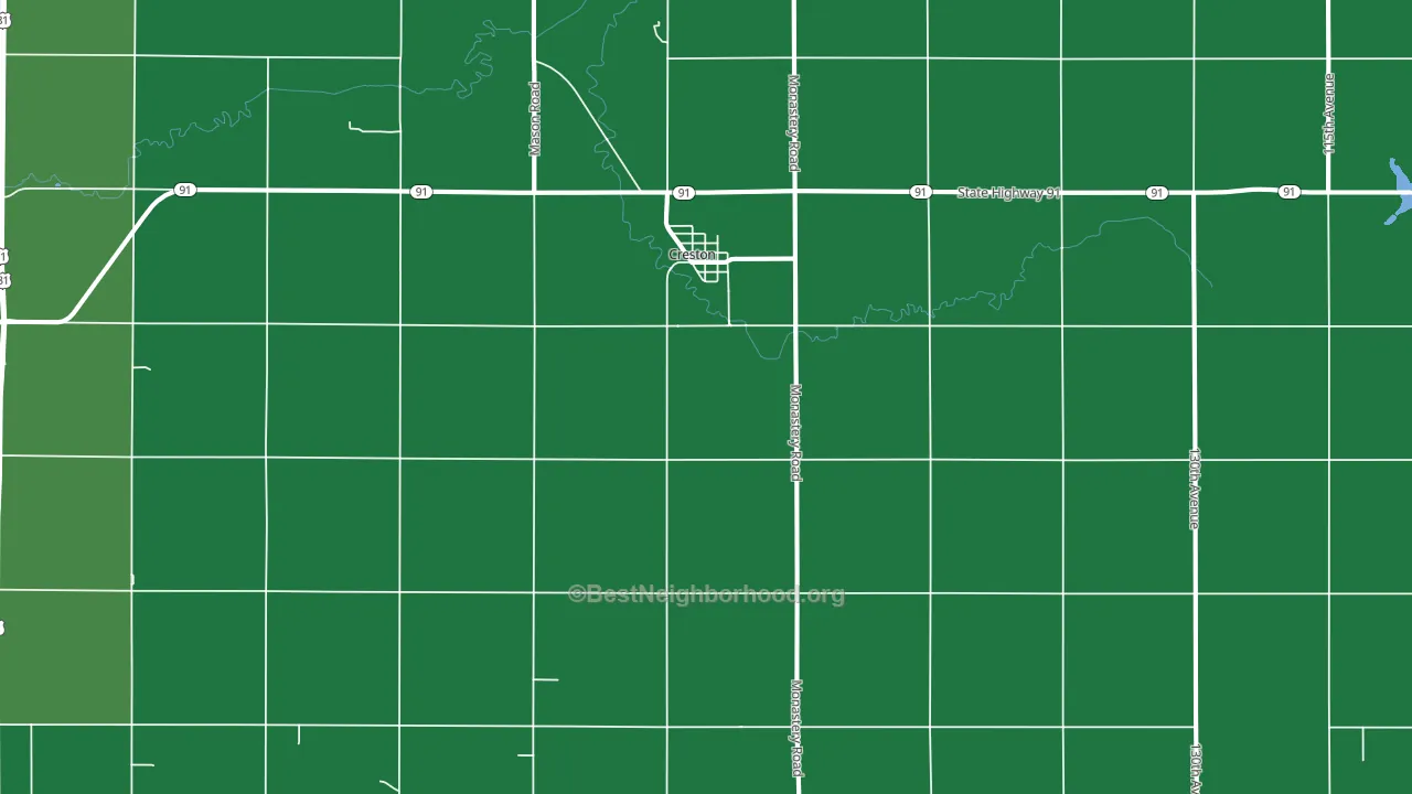 68631, NE block-group voter-turnout map