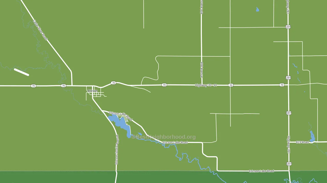 68637, NE block-group voter-turnout map