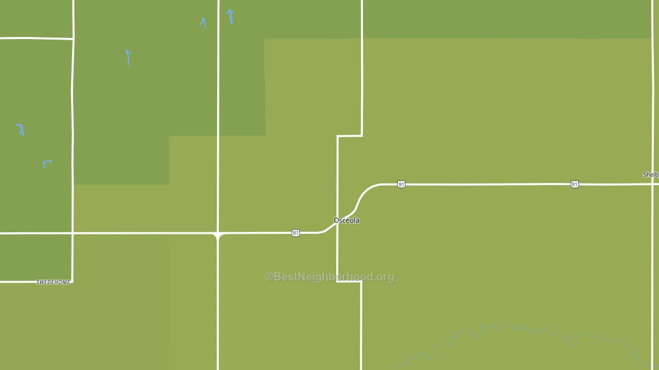 68651, NE block-group voter-turnout map