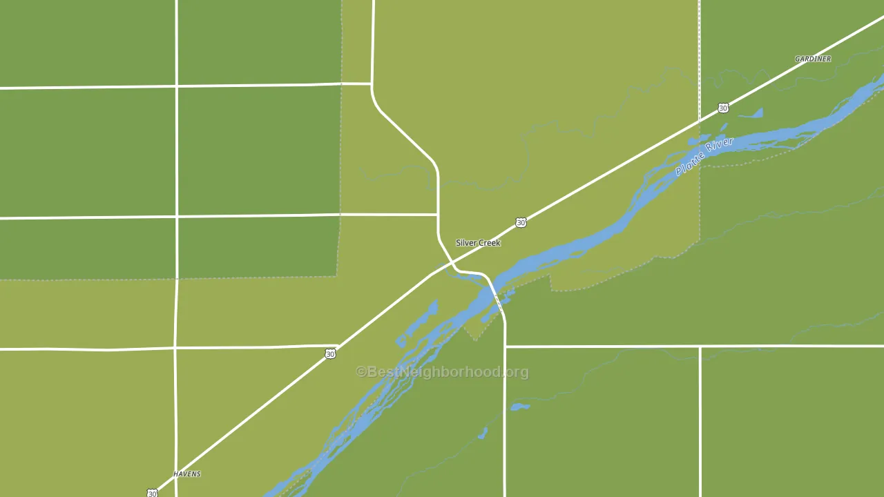 68663, NE block-group voter-turnout map