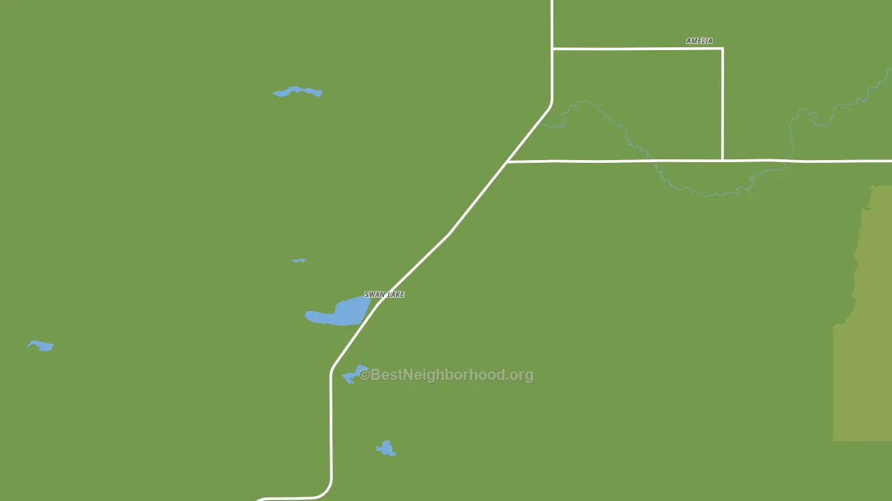 68711, NE block-group voter-turnout map