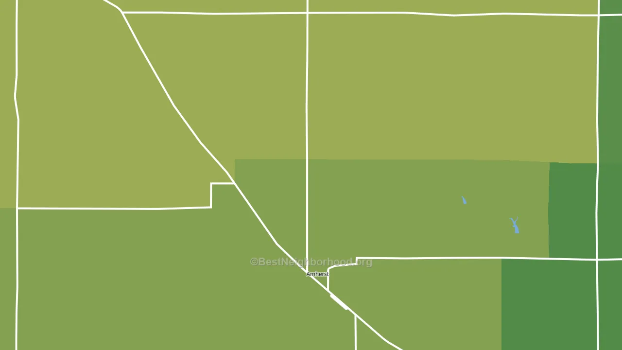 68812, NE block-group voter-turnout map
