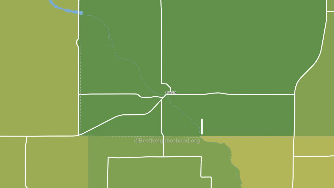 68815, NE block-group voter-turnout map