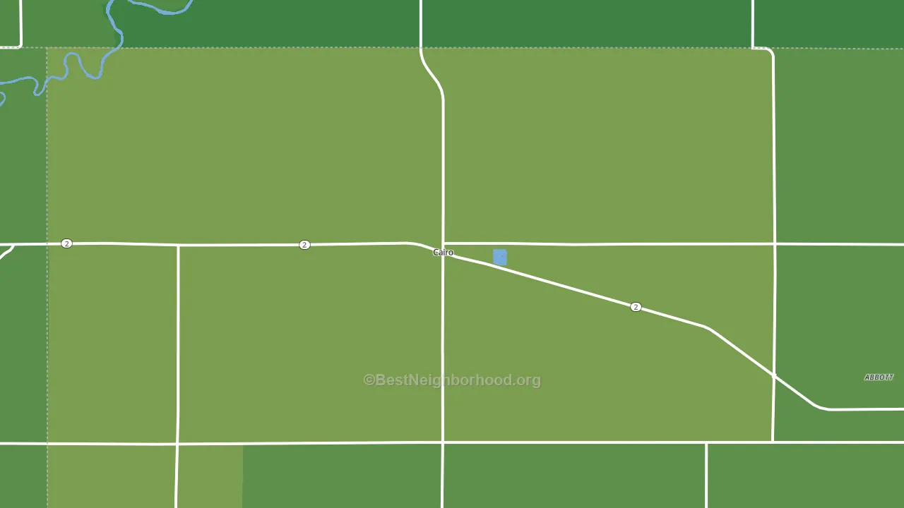 68824, NE block-group voter-turnout map