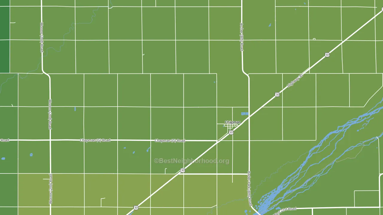 68827, NE block-group voter-turnout map