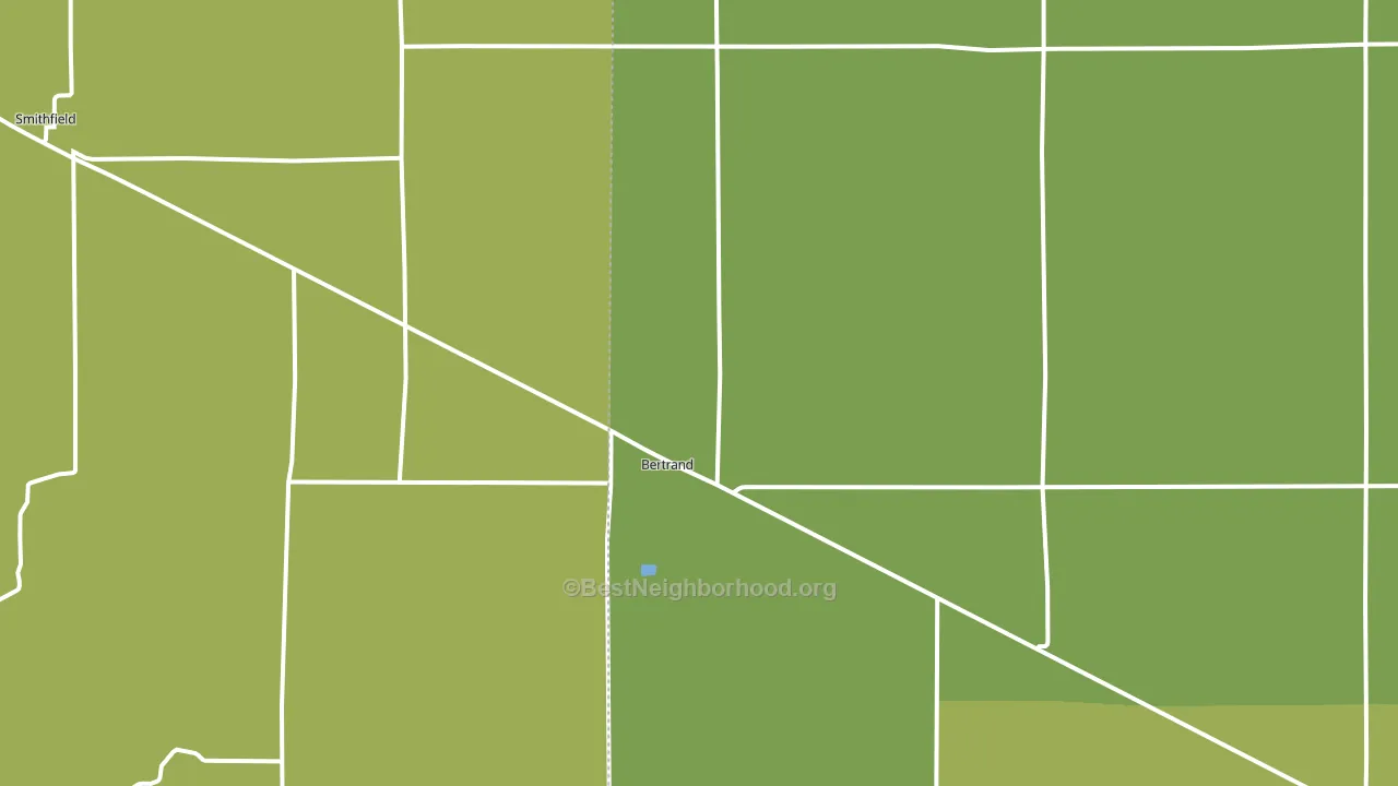 68927, NE block-group voter-turnout map
