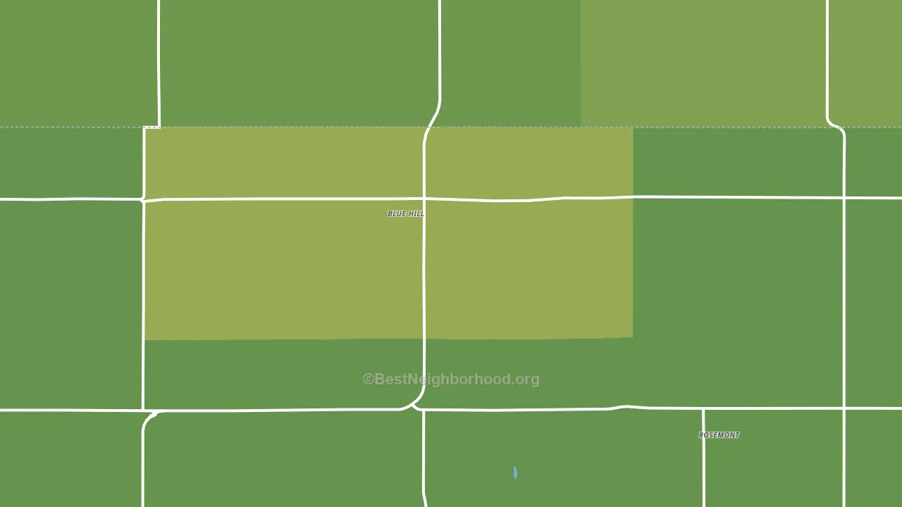68930, NE block-group voter-turnout map