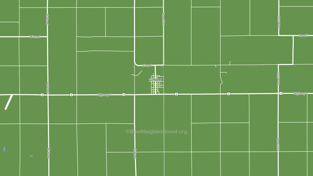 68932, NE block-group voter-turnout map