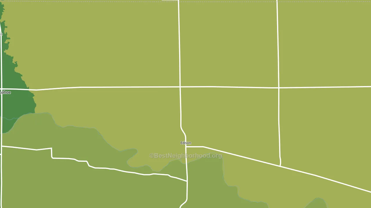 68936, NE block-group voter-turnout map