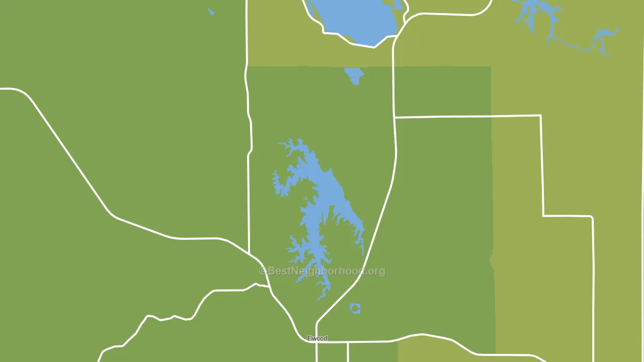 68937, NE block-group voter-turnout map