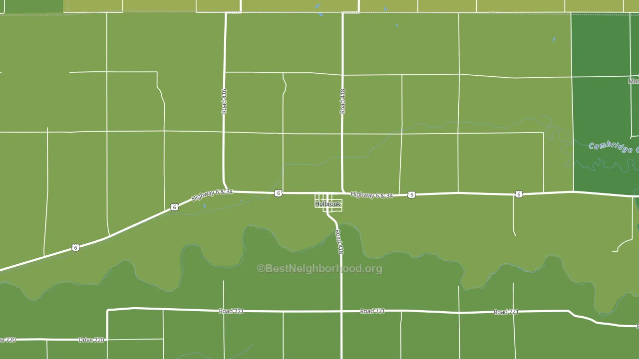 68948, NE block-group voter-turnout map