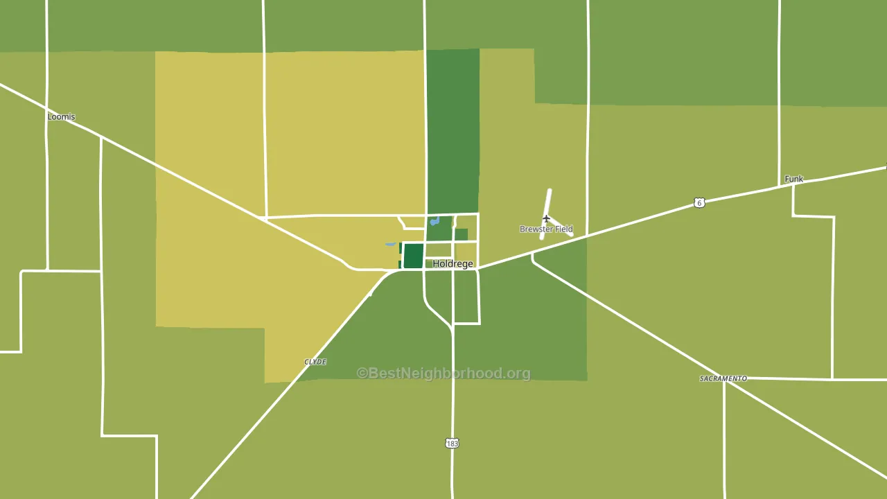 68949, NE block-group voter-turnout map