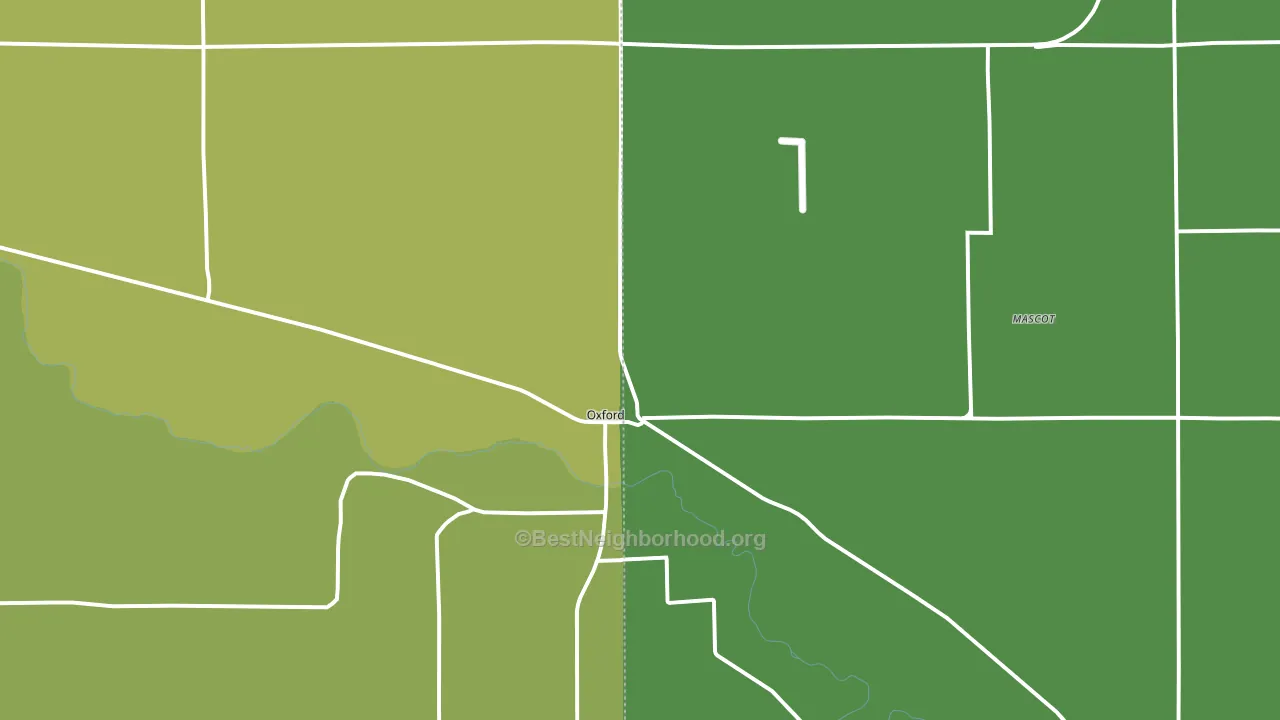 68967, NE block-group voter-turnout map