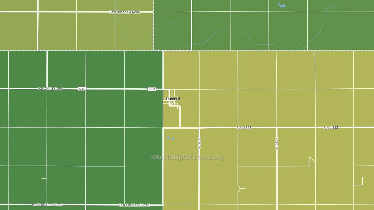 68980, NE block-group voter-turnout map