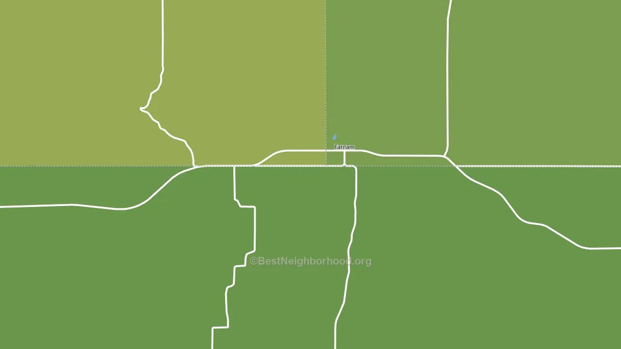 69029, NE block-group voter-turnout map
