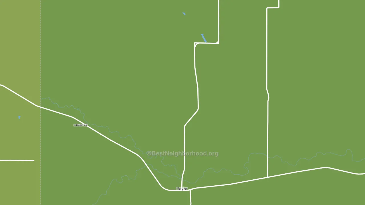 69030, NE block-group voter-turnout map