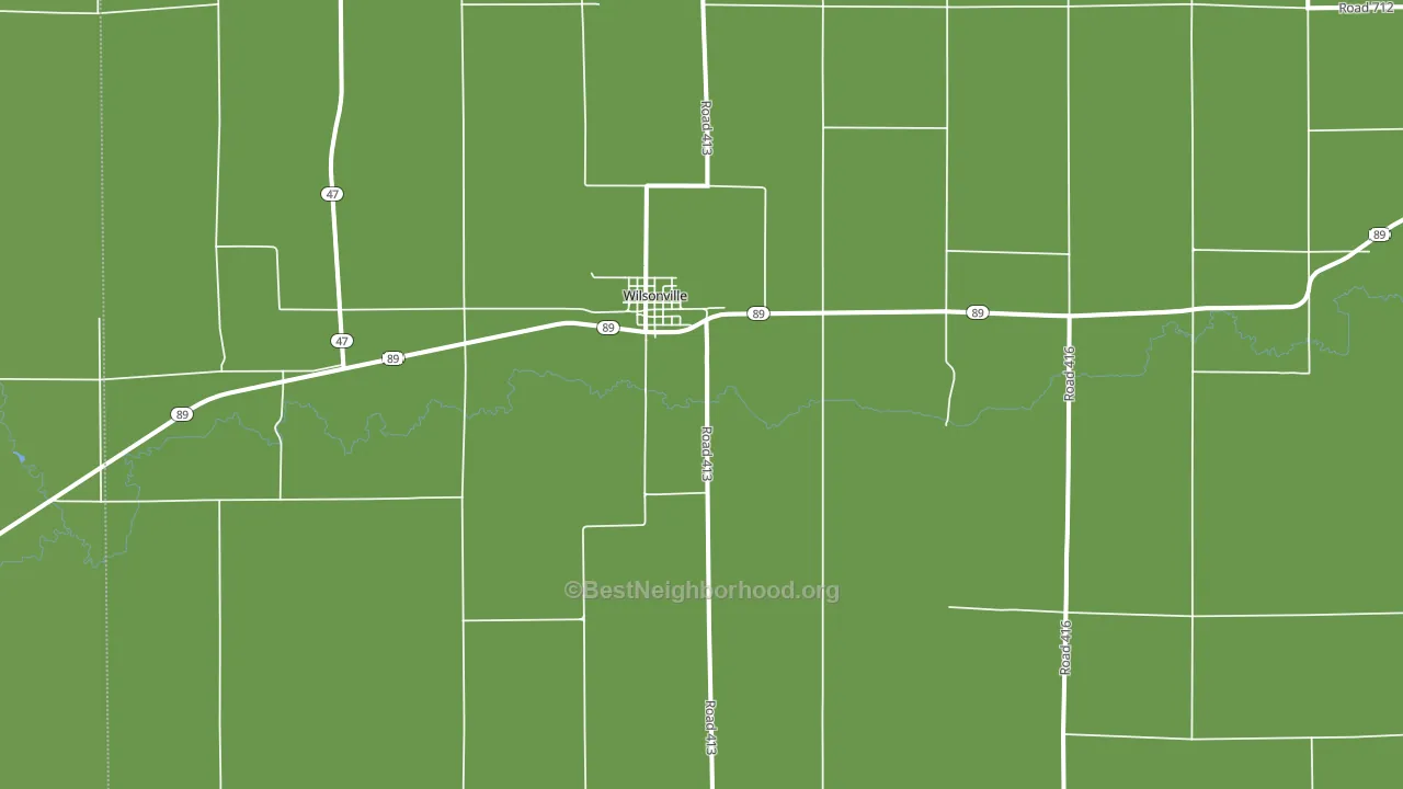 69046, NE block-group voter-turnout map